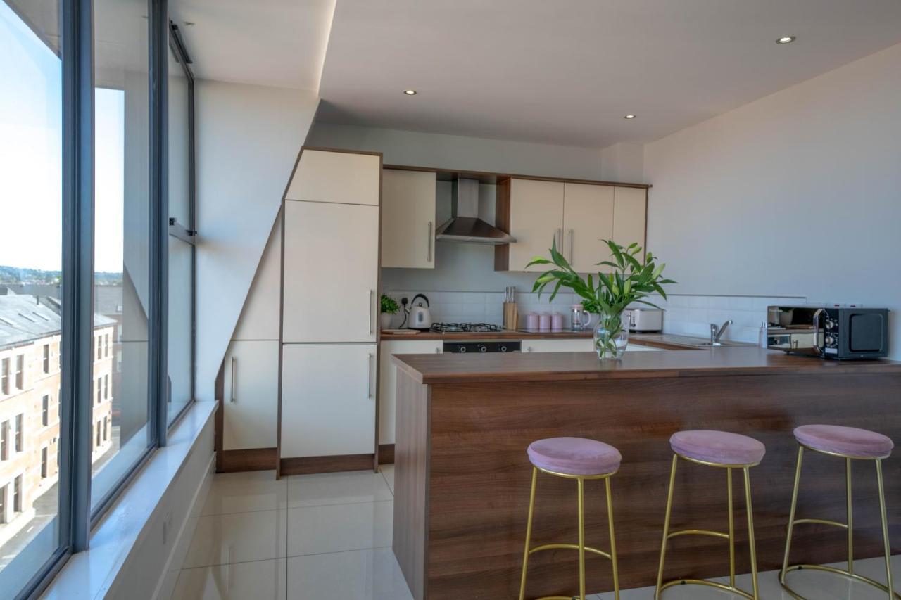 Rooftop Apartment At Queens Beautiful Views Belfast Dış mekan fotoğraf